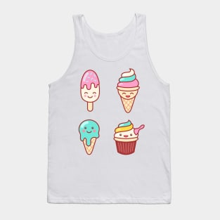 Ice Cream Emoji Medley #1 Tank Top